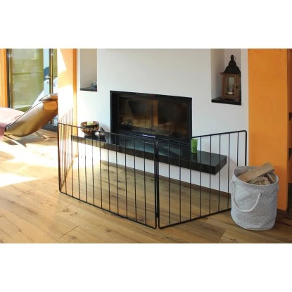 Lienbacher Sicherheitsgitter 3-teilig Schwarz Beschichtet 1 Lienbacher Sicherheitsgitter 3-teilig Schwarz Beschichtet