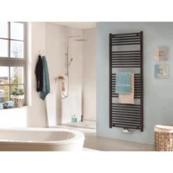 Nordholm Badheizkörper Saar Gerade 844 W Anthrazit