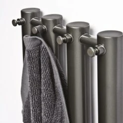 Nordholm Designheizkörper Mosel 350 W Anthrazit -Duschmeister 849811 2656 MO20A 2