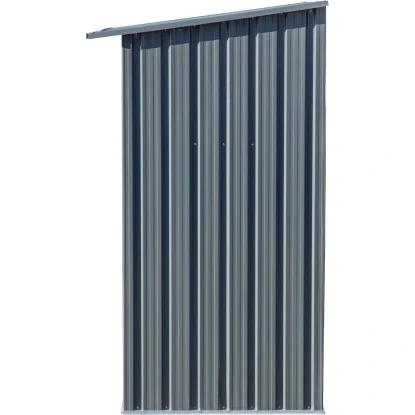 Dobar Kaminholzregal Madera Metall Grau 163 Cm X 83 Cm X 154 Cm 4 Dobar Kaminholzregal Madera Metall Grau 163 Cm X 83 Cm X 154 Cm – Bild 4