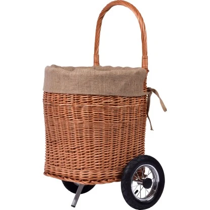 Dobar Kaminholzwagen Aus Weide Mit Metallrädern & Reifen 44 Cm X 43 Cm X 93 Cm 1 Dobar Kaminholzwagen Aus Weide Mit Metallrädern & Reifen 44 Cm X 43 Cm X 93 Cm