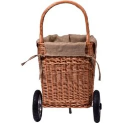 Dobar Kaminholzwagen Aus Weide Mit Metallrädern & Reifen 44 Cm X 43 Cm X 93 Cm 14 Dobar Kaminholzwagen Aus Weide Mit Metallrädern & Reifen 44 Cm X 43 Cm X 93 Cm -Duschmeister 859474 4637 4