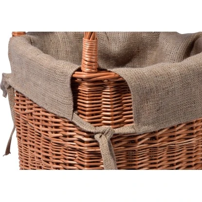 Dobar Kaminholzwagen Aus Weide Mit Metallrädern & Reifen 44 Cm X 43 Cm X 93 Cm 5 Dobar Kaminholzwagen Aus Weide Mit Metallrädern & Reifen 44 Cm X 43 Cm X 93 Cm – Bild 5