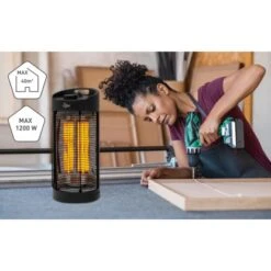 Suntec Carbon-Heizstrahler Heat Ray Carbon Tower 1200 OSC 13 Suntec Carbon-Heizstrahler Heat Ray Carbon Tower 1200 OSC -Duschmeister 872827 1599 7