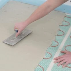 Perobe Elektrische Fußbodentemperierung 230 Volt Heizmatte 7,5 M² -Duschmeister 889933 3434 04