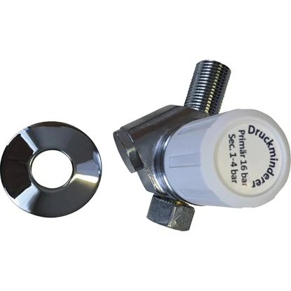 Druckminderer Mit Integriertem Schmutzfilter Messing Verchromt 21 Mm (1/2") 1 Druckminderer Mit Integriertem Schmutzfilter Messing Verchromt 21 Mm (1/2")