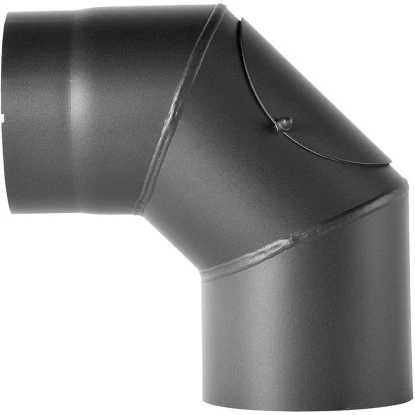 Bertrams Bogen Für Ofen 90 ° Geschweißt Mit Tür 2 Mm Gussgrau Ø 150 Mm 1 Bertrams Bogen Für Ofen 90 ° Geschweißt Mit Tür 2 Mm Gussgrau Ø 150 Mm