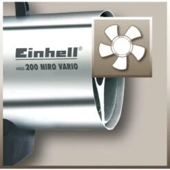 Einhell Heißluftgenerator HGG 200 Niro Vario Für DE Und AT 12 Einhell Heißluftgenerator HGG 200 Niro Vario Für DE Und AT -Duschmeister 921055 2171 04