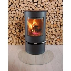 Aduro Glasplatte Vor Den Ofen Halbmond