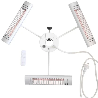 Vasner Schirm-Heizstrahler Umbrella X30 3 Stk. Für Stangen-Ø 20 - 55 Mm Silber 1 Vasner Schirm-Heizstrahler Umbrella X30 3 Stk. Für Stangen-Ø 20 - 55 Mm Silber