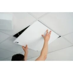 Vasner Infrarotheizung InfraRaster 60D Für Rasterdecke 700 W 60 Cm X 60 Cm -Duschmeister 955330 4832 7