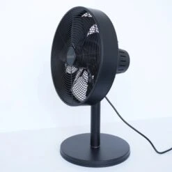 Vasner Tischventilator Ventury T Metall Mit 3 Windstufen Schwarz 10 Vasner Tischventilator Ventury T Metall Mit 3 Windstufen Schwarz -Duschmeister 955412 4832 5