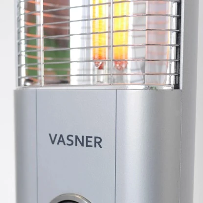 Vasner Infrarot-Heizstrahler StandLine Mini 15 1500 W Silber 2 Vasner Infrarot-Heizstrahler StandLine Mini 15 1500 W Silber – Bild 2