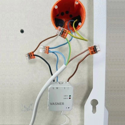 Vasner Funkthermostat-Sender VFTB-US Mit Unterputz-Empfänger 6 Vasner Funkthermostat-Sender VFTB-US Mit Unterputz-Empfänger – Bild 6