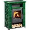 Wamsler Kaminofen Montafon Keramik Grün 7 KW EEK: A+