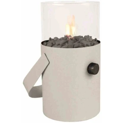 Cosi Gaslaterne Cosiscoop Ø16 Cm X 30 Cm Weiß 2 Cosi Gaslaterne Cosiscoop Ø16 Cm X 30 Cm Weiß – Bild 2