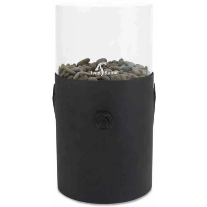 Cosi Gaslaterne Cosiscoop Ø16 Cm X 30 Cm Schwarz 2 Cosi Gaslaterne Cosiscoop Ø16 Cm X 30 Cm Schwarz – Bild 2