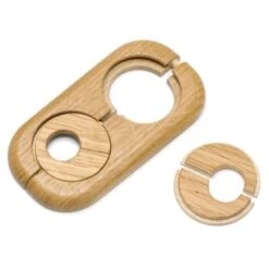 Living By Haro Doppelheizkörperrosette Eiche 5 Living By Haro Doppelheizkörperrosette Eiche -Duschmeister rperrosetteEiche 405162 PL